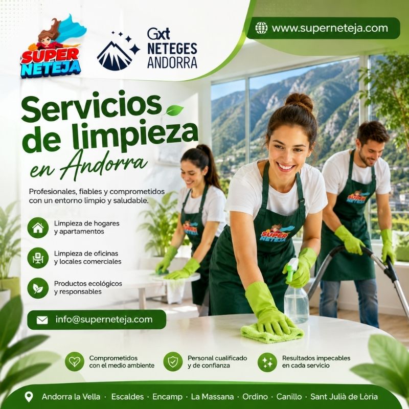 Super Neteja: Expertos en Servicios de Limpieza en Andorra